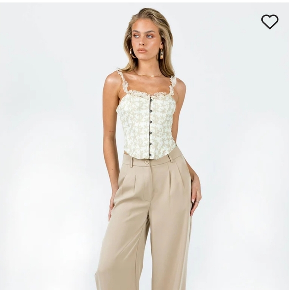 Princess Polly SEARLE FLORAL CORSET MULTI size 4 - Picture 5 of 14